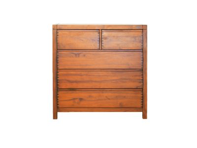 T39060-FISKE 實心柚木五斗櫃