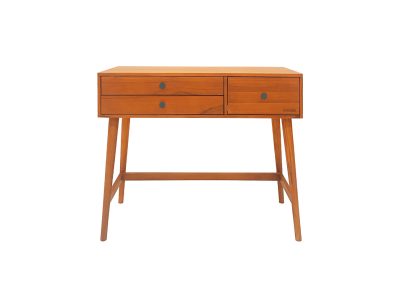 T31086-MEKKO 實心柚木化妝桌