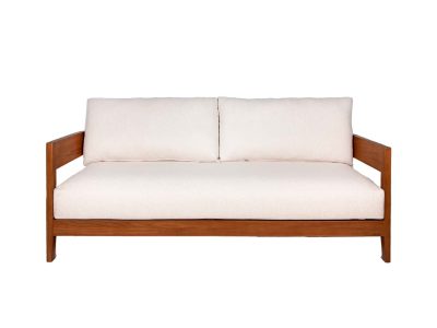 T10130 SOL 2人座實心柚木沙發