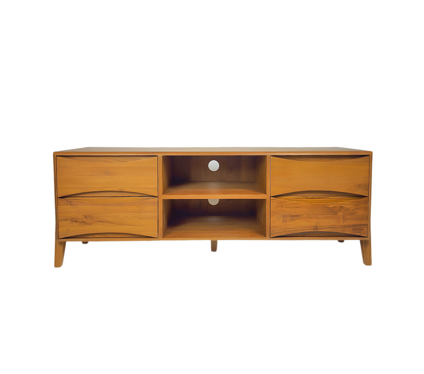 茶櫃　牡丹　　新品未使用 T50182- VINGE 實心柚木電視櫃(150cm) - 詩肯柚木